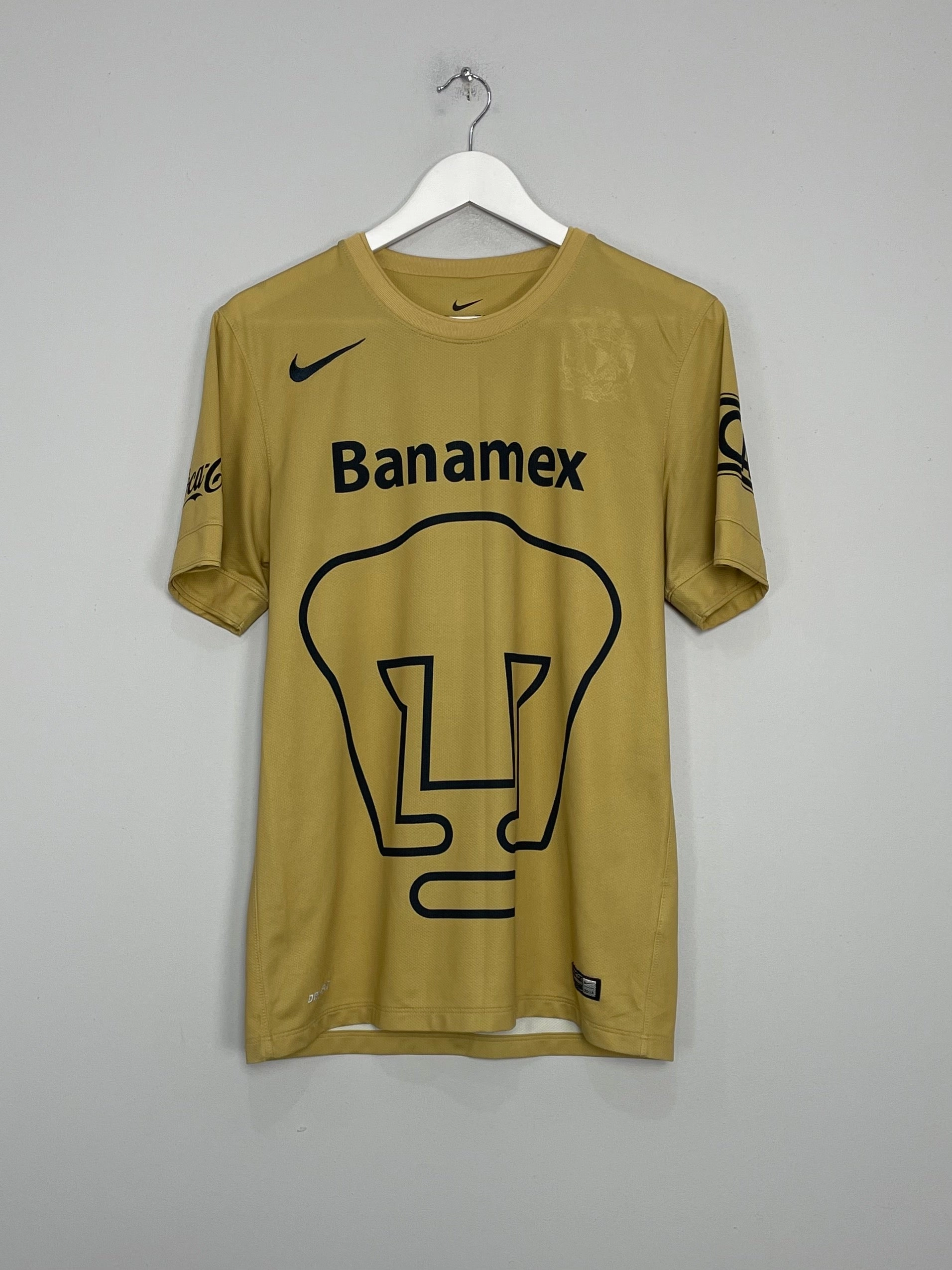 Flexible Drop Shoulder Cut Moisture Lock Layer 2014/15 UNAM PUMAS HOME SHIRT (S) NIKE
