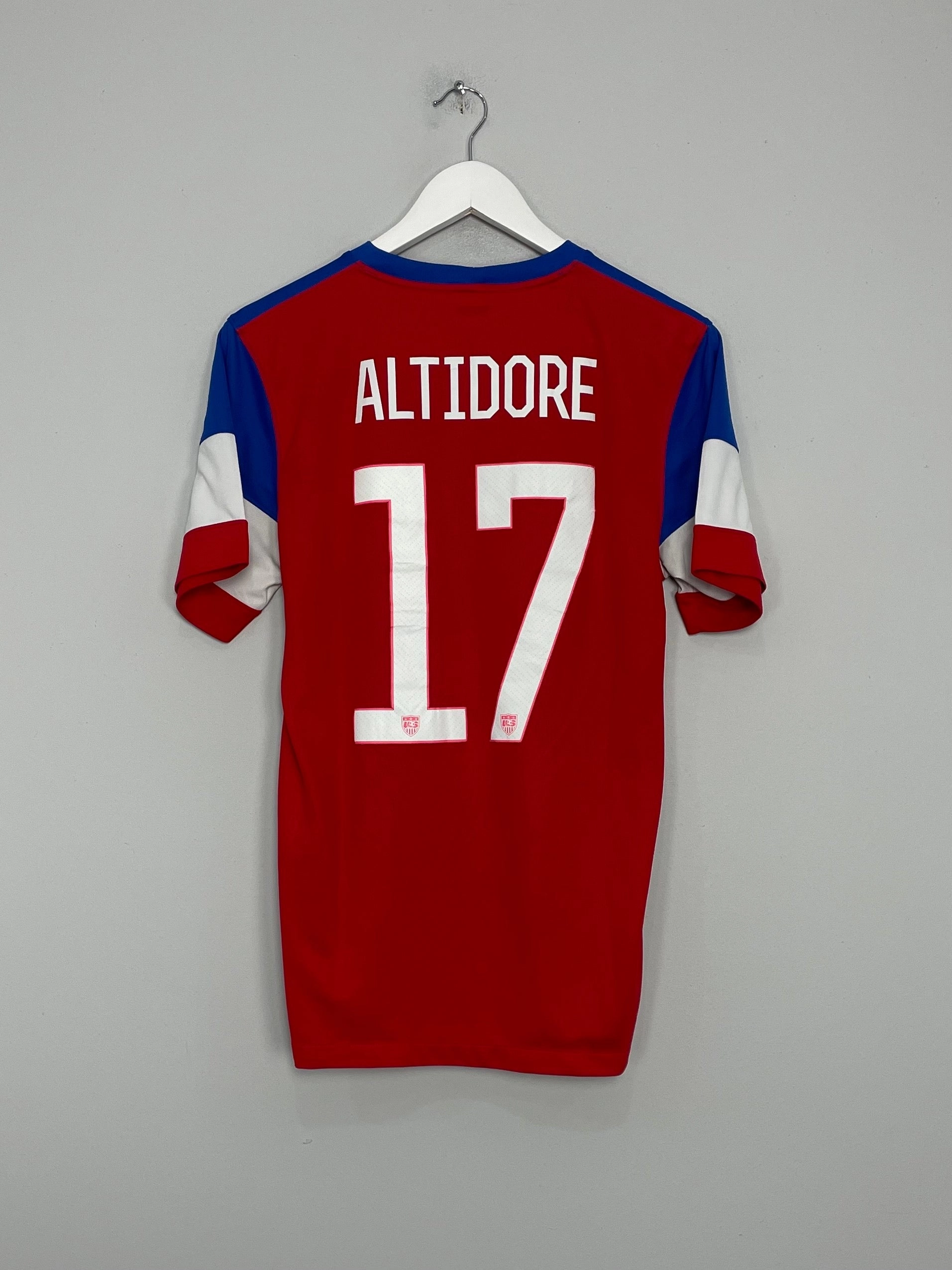 2014/15 USA ALTIDORE #17 AWAY SHIRT (S) NIKE Elasticized Cuffs Flexible Neck Opening