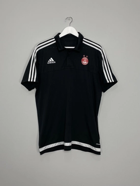 2015/16 ABERDEEN POLO SHIRT (XL) ADIDAS Tear Resistant Fabric Weave Flex Fit Construction