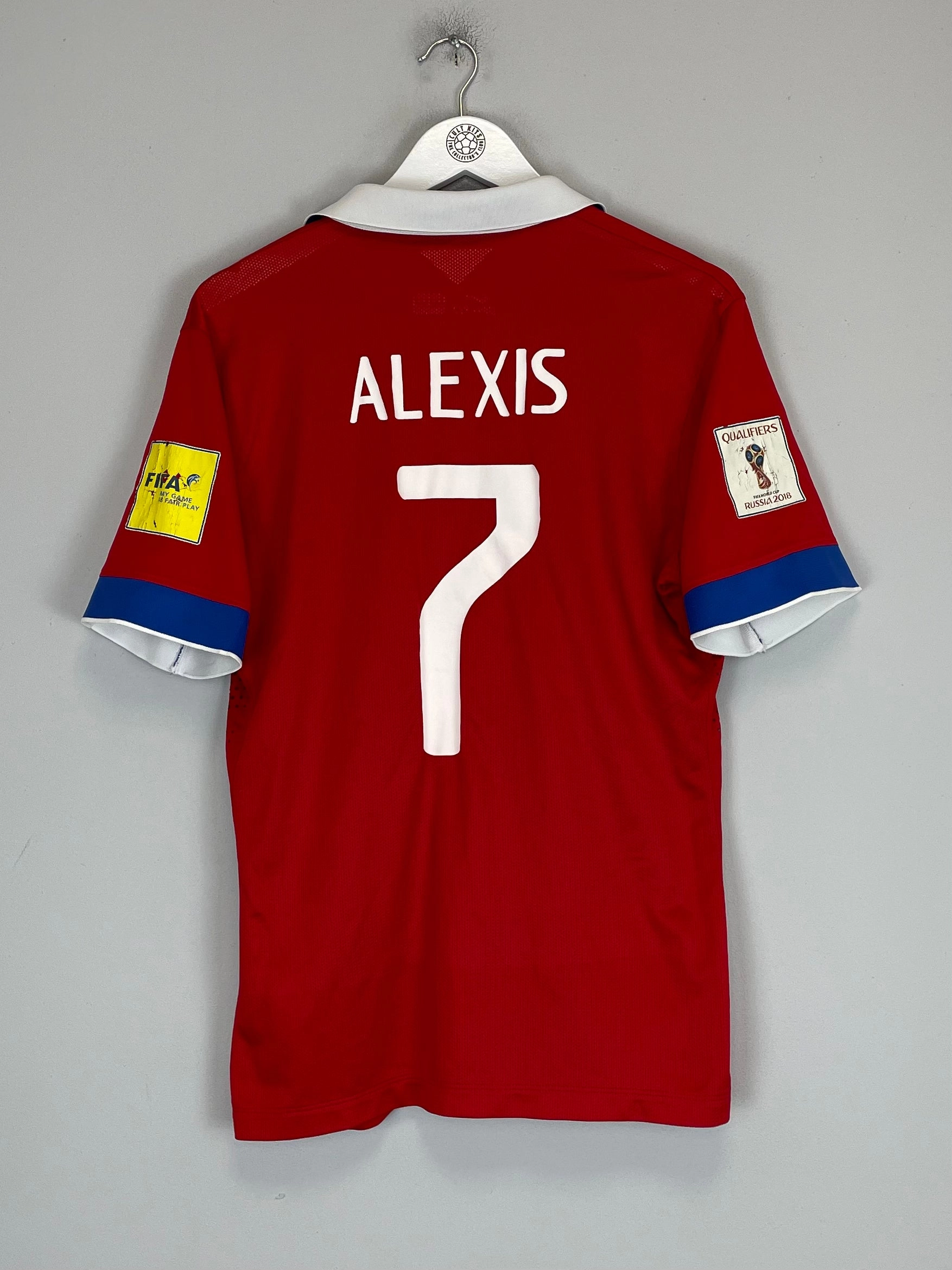 Dynamic Fit Construction 2015/16 CHILE ALEXIS #7 *AUTHENTIC* HOME SHIRT (M) NIKE
