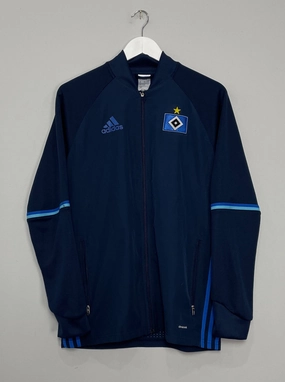2015/16 HAMBURG TRAINING JACKET (M) ADIDAS Flexible Neck Opening Soft Grip