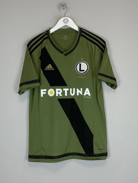2015/16 LEGIA WARSAW CENTENARY AWAY SHIRT (M) ADIDAS Flexible Shoulder Gusset