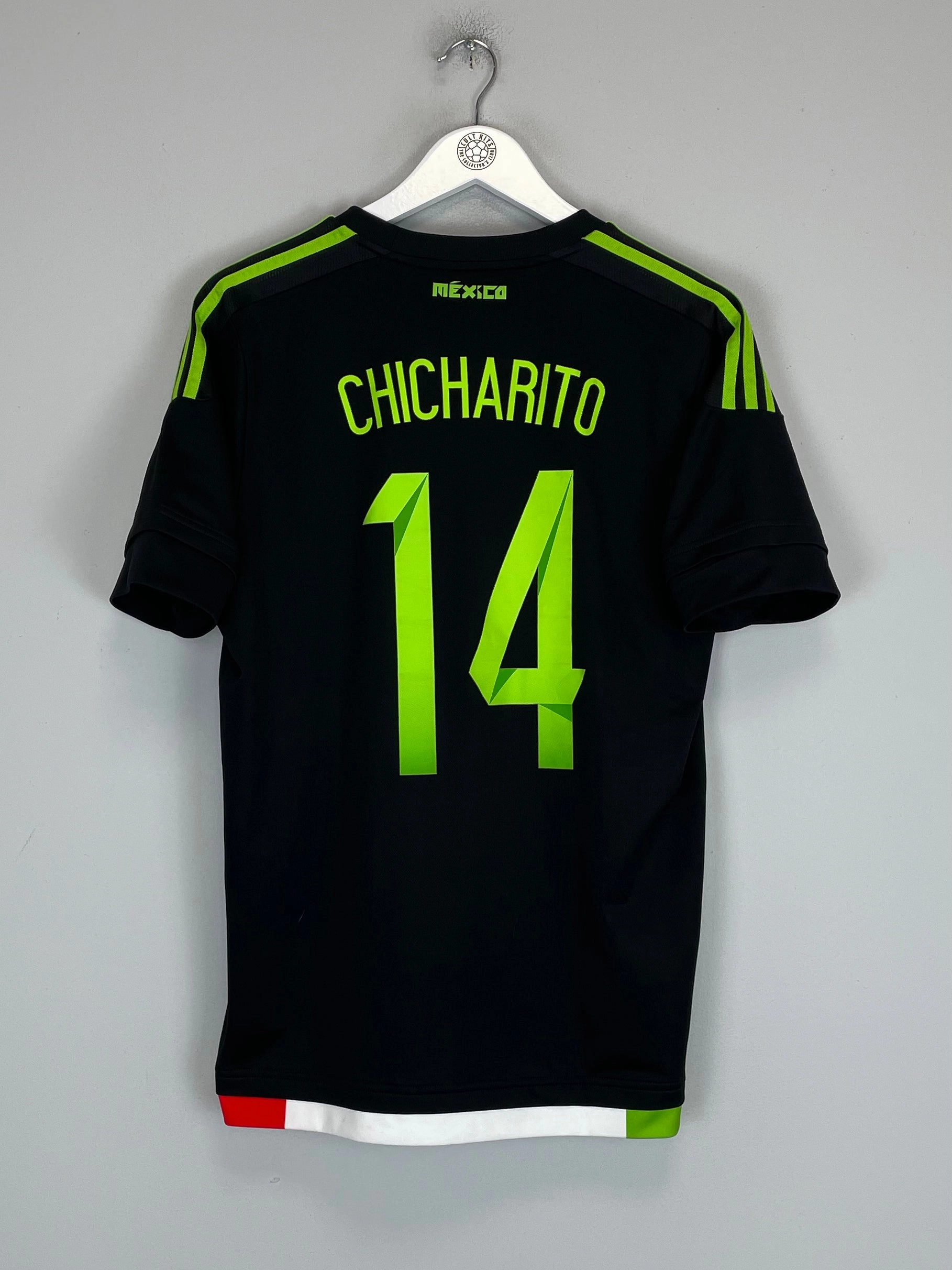 Dry Support 2015/16 MEXICO CHICHARITO #14 AWAY SHIRT (M) ADIDAS