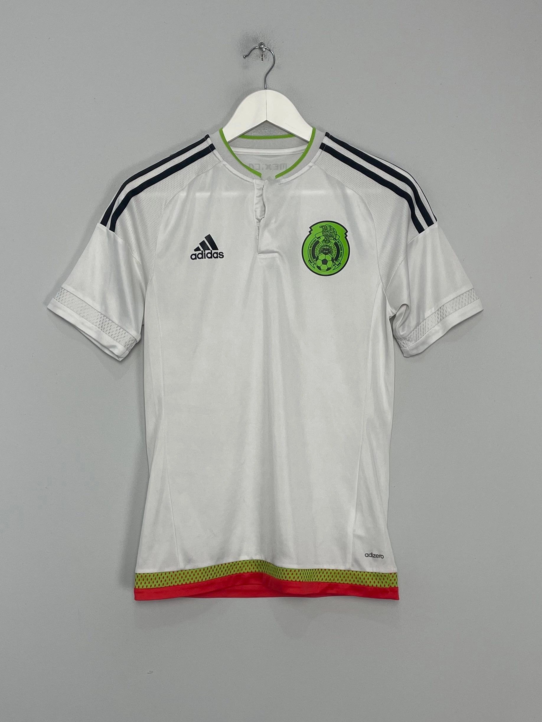 2015/16 MEXICO *PLAYER ISSUE* AWAY SHIRT (S) ADIDAS Smooth Silicone Gripper