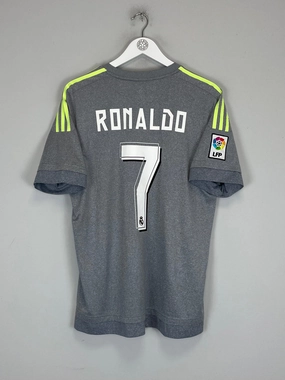 2015/16 REAL MADRID RONALDO #7 AWAY SHIRT (L) ADIDAS Sport Performance