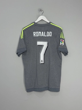 2015/16 REAL MADRID RONALDO #7 AWAY SHIRT (L) ADIDAS Active Wear