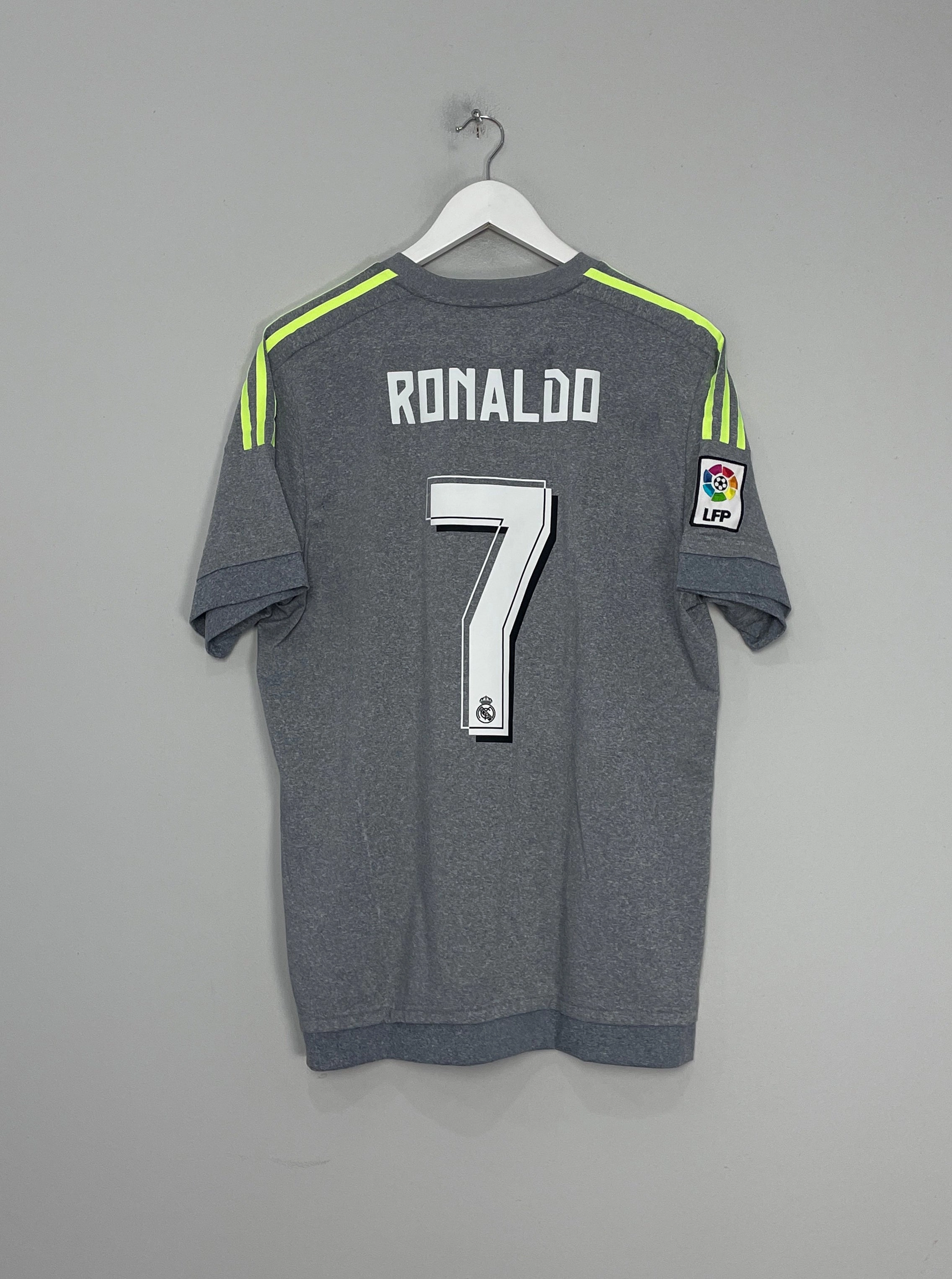 2015/16 REAL MADRID RONALDO #7 AWAY SHIRT (L) ADIDAS Active Wear