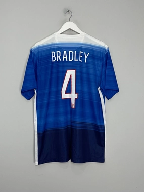 2015/16 USA BRADLEY #4 AWAY SHIRT (XL) NIKE Tight Feel Eco Friendly Recycled Yarn