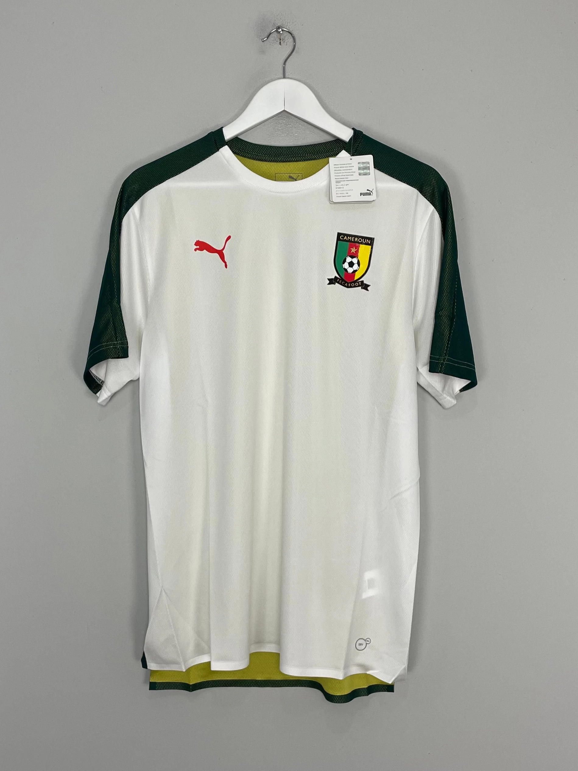 Directional Vent Patterns Thermoregulating Material 2016/17 CAMEROON *BNWT* TRAINING SHIRT (MULTIPLE SIZES) PUMA