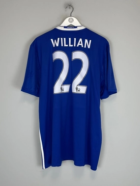 2016/17 CHELSEA WILLIAN #22 HOME SHIRT (XXL) ADIDAS Eco Friendly Dye Thermal Conductive Yarn