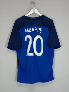 2016/17 FRANCE MBAPPE #20 HOME SHIRT (XL) NIKE Pro Fit