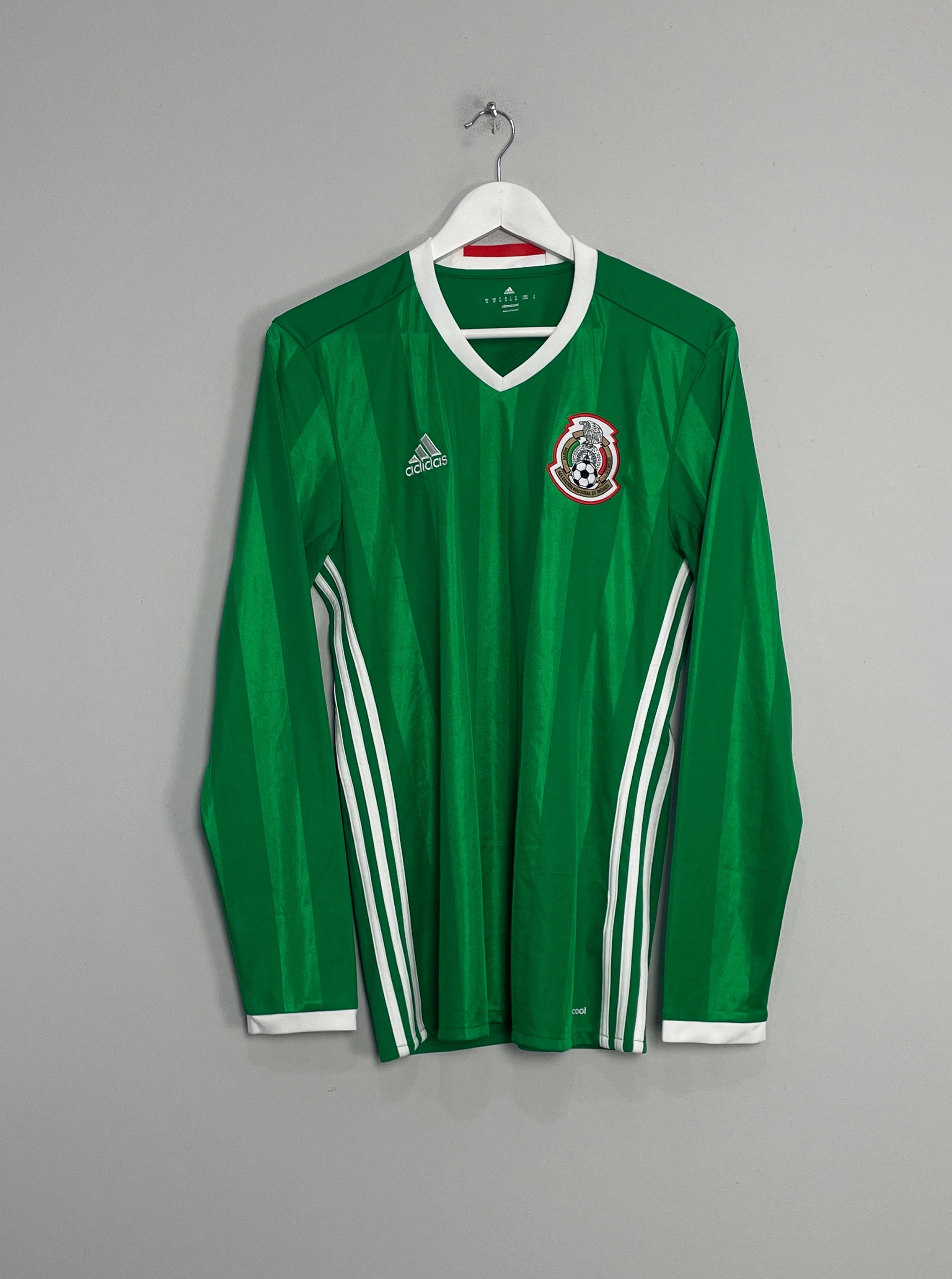 Rugged Wear 2016/17 MEXICO L/S HOME SHIRT (M) ADIDAS