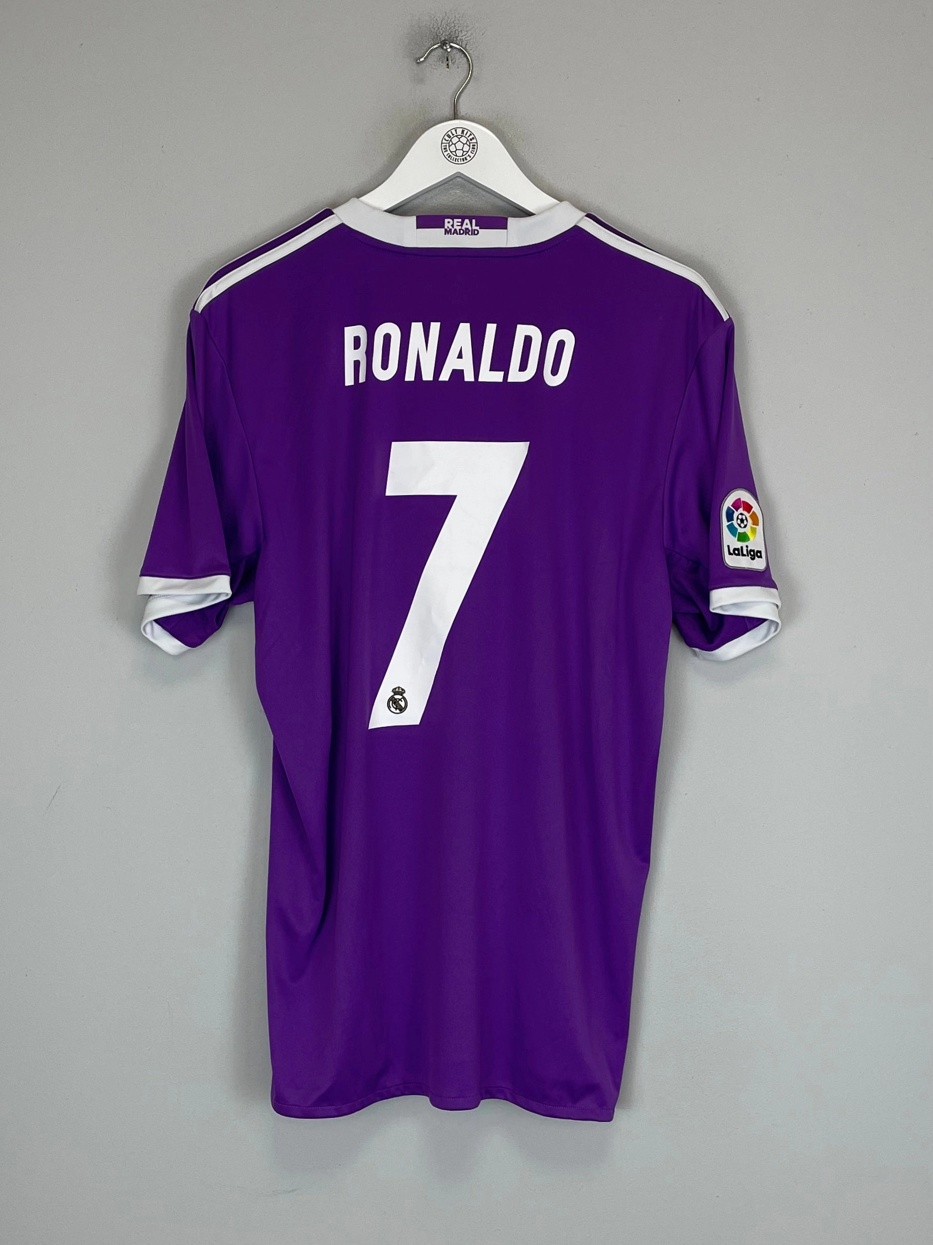 2016/17 REAL MADRID RONALDO #7 AWAY SHIRT (L) ADIDAS Endurance Ready