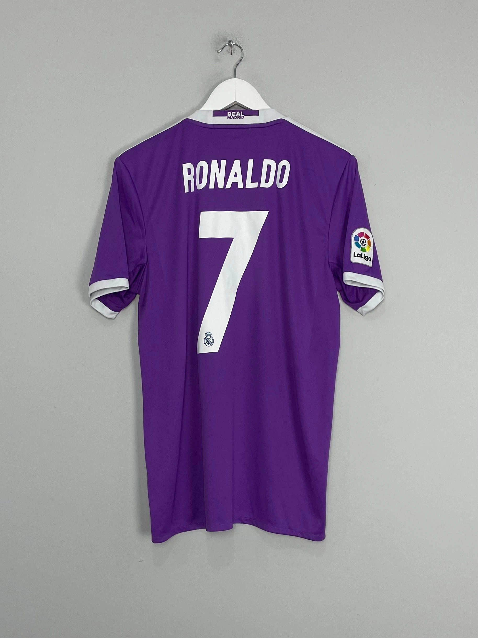 Balanced Fit Move Fast 2016/17 REAL MADRID RONALDO #7 AWAY SHIRT (M) ADIDAS