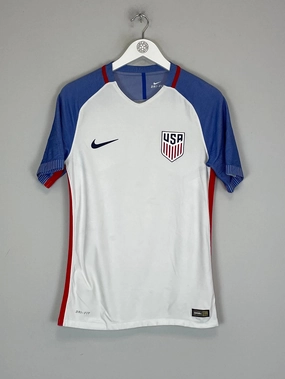 2016/17 USA *PLAYER ISSUE* HOME SHIRT (S) NIKE Easy Stretch