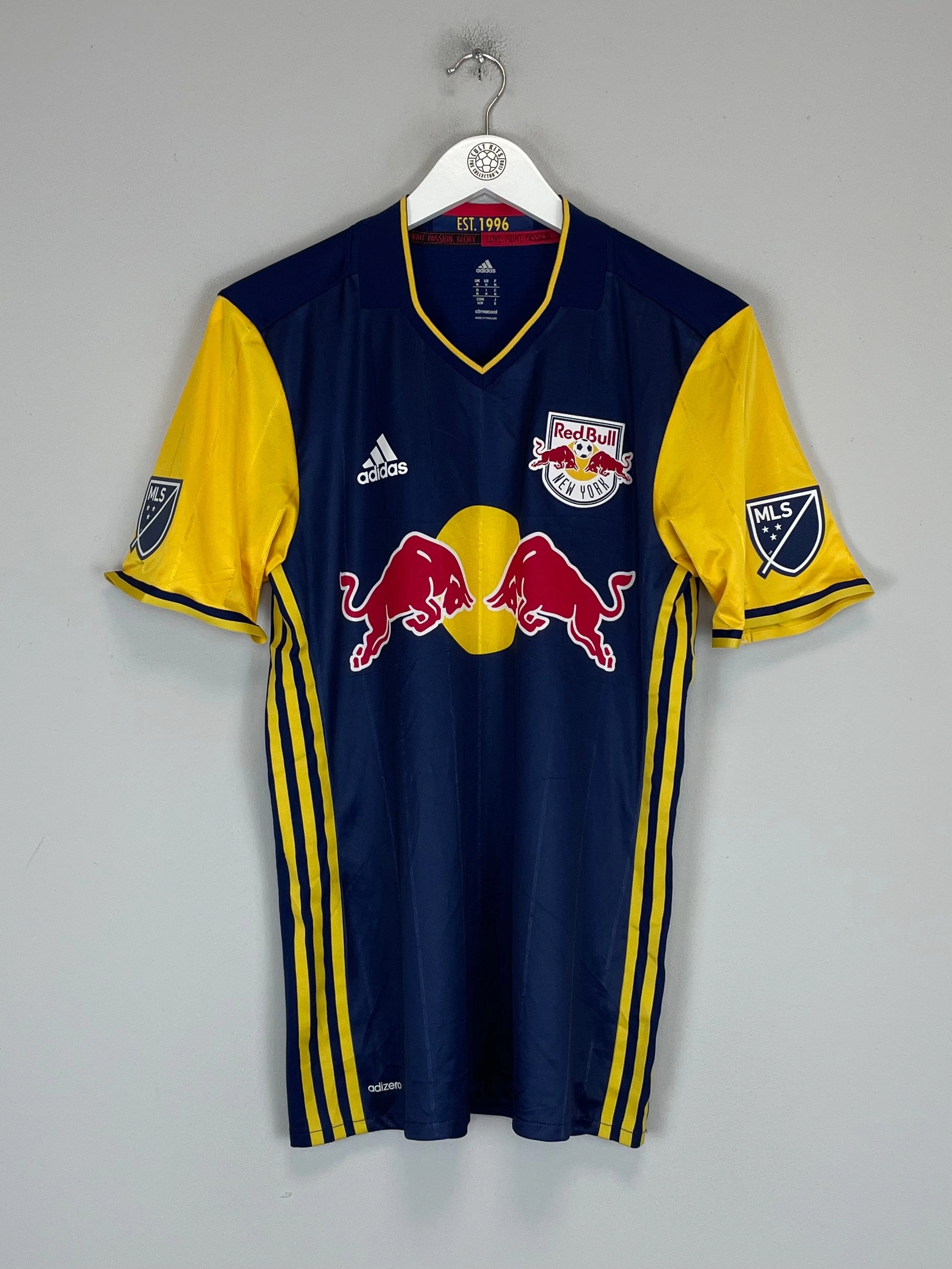 Eco Friendly Fabric Blends Smooth Coverage 2016 NEW YORK RED BULLS *AUTHENTIC* AWAY SHIRT (M) ADIDAS