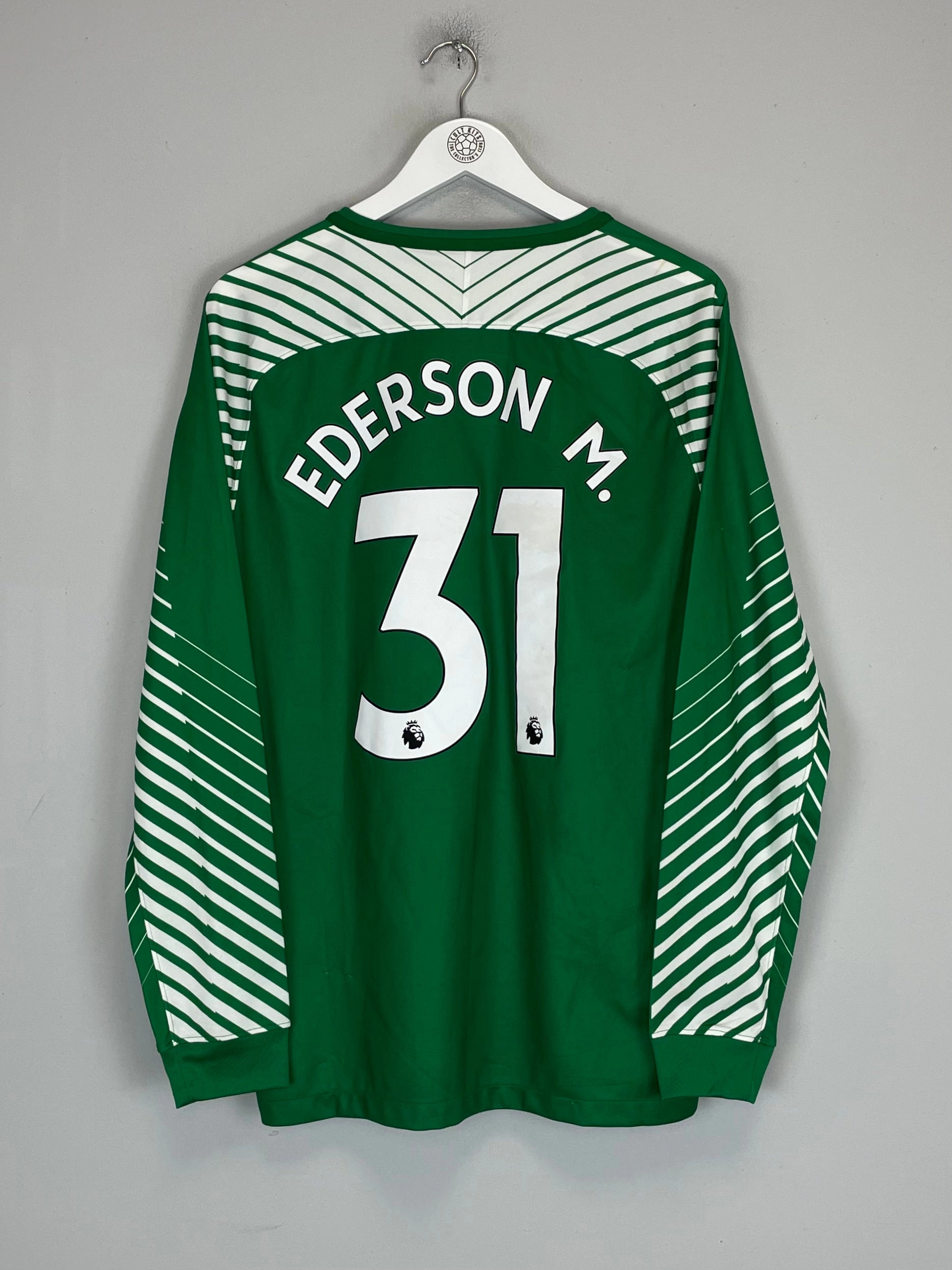 Air Control Smart Motion 2017/18 MANCHESTER CITY EDERSON #31 GK SHIRT (L) NIKE
