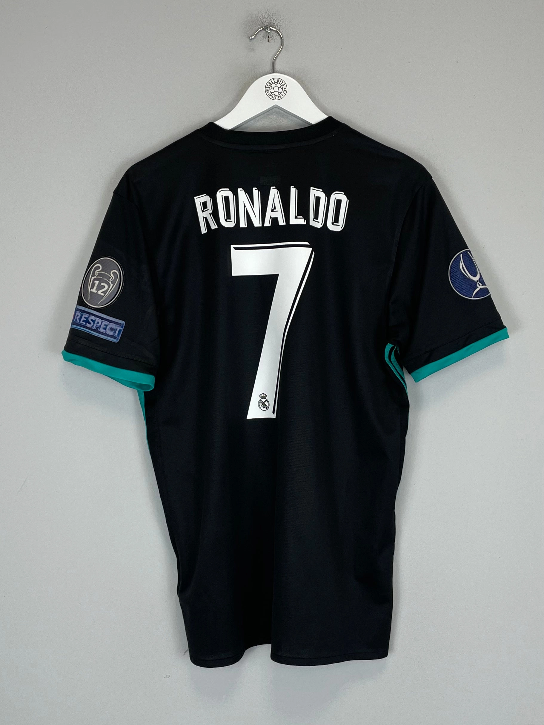 Refined fit 2017/18 REAL MADRID RONALDO #7 AWAY SHIRT (L) ADIDAS