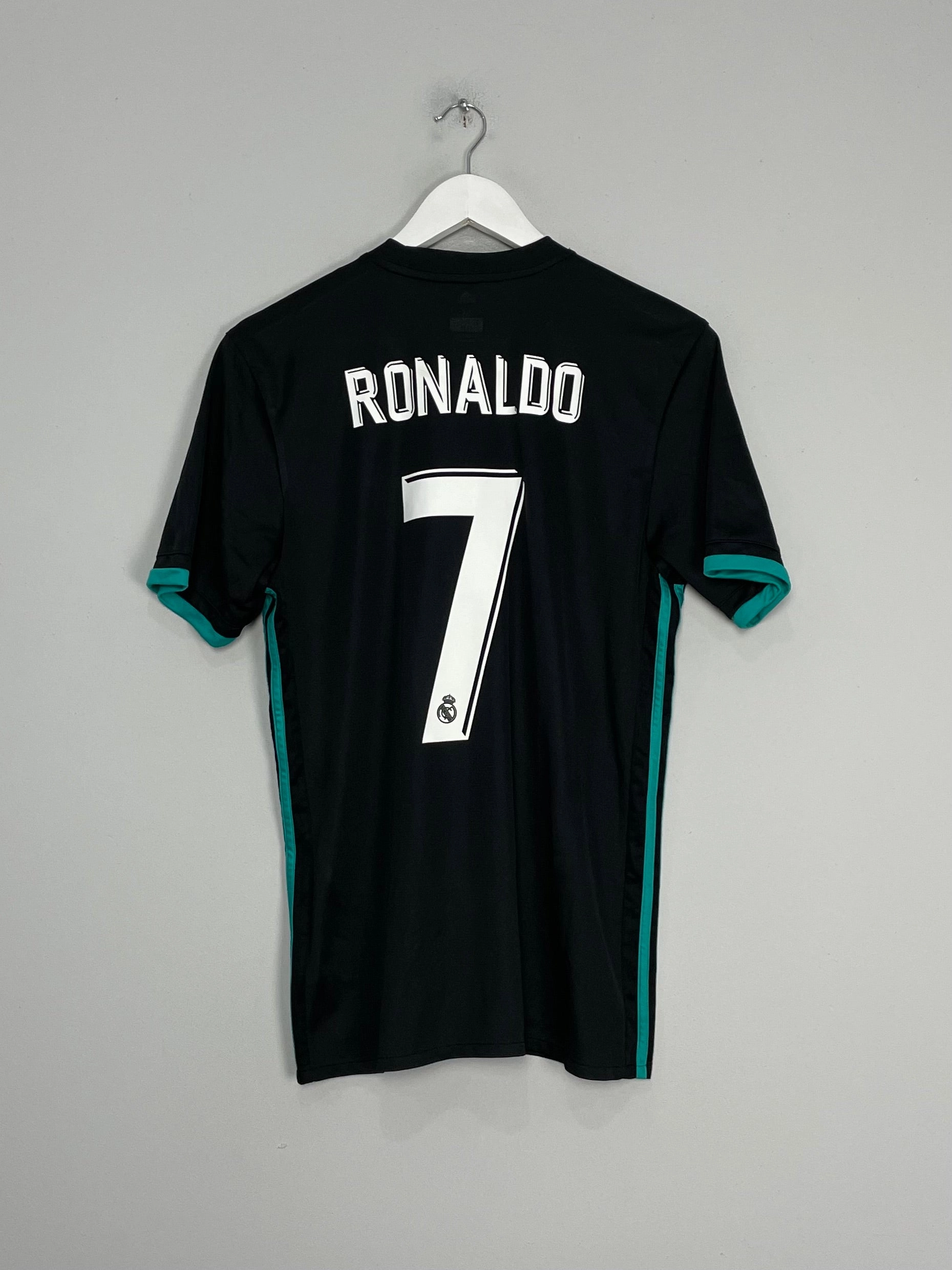 2017/18 REAL MADRID RONALDO #7 AWAY SHIRT (M) ADIDAS All-Day Gear