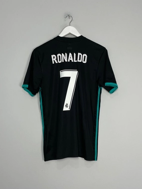 2017/18 REAL MADRID RONALDO #7 AWAY SHIRT (M) ADIDAS All-Day Gear