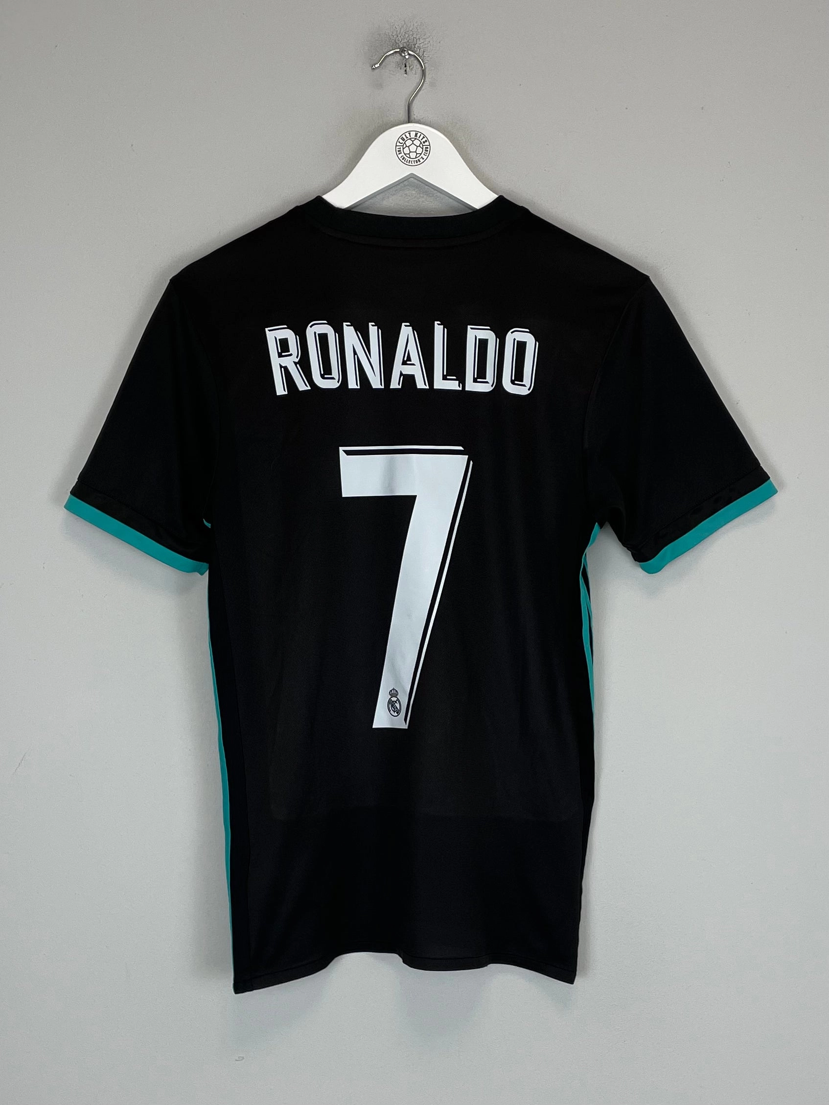 Ventilated Side Gussets Cool Weather 2017/18 REAL MADRID RONALDO #7 AWAY SHIRT (S) ADIDAS