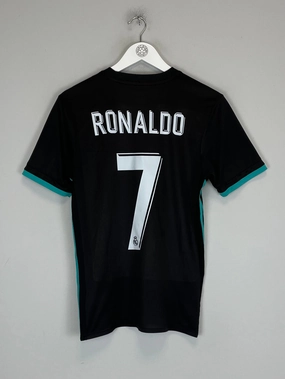 Ventilated Side Gussets Cool Weather 2017/18 REAL MADRID RONALDO #7 AWAY SHIRT (S) ADIDAS