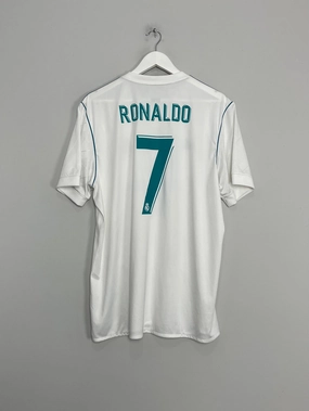 2017/18 REAL MADRID RONALDO #7 HOME SHIRT (XL) ADIDAS Performance Layer