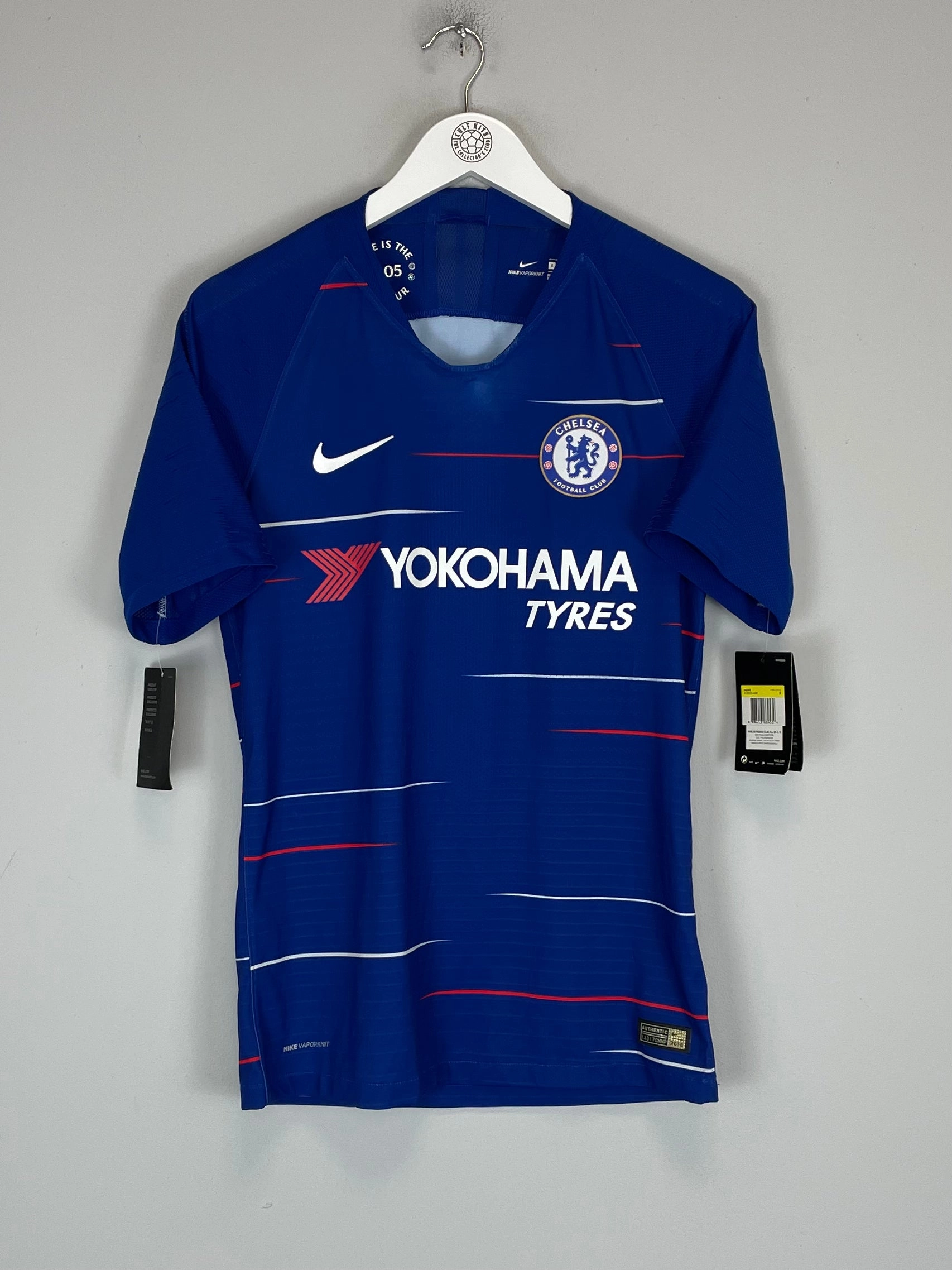 Tight Motion Breathable knit 2018/19 CHELSEA *PLAYER ISSUE* BNWT HOME SHIRT (S) NIKE