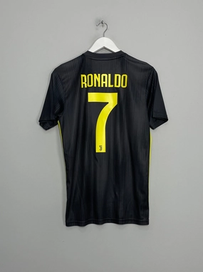 Heat Transfer Logos Multifunctional Performance Blend 2018/19 JUVENTUS RONALDO #7 THIRD SHIRT (S) ADIDAS