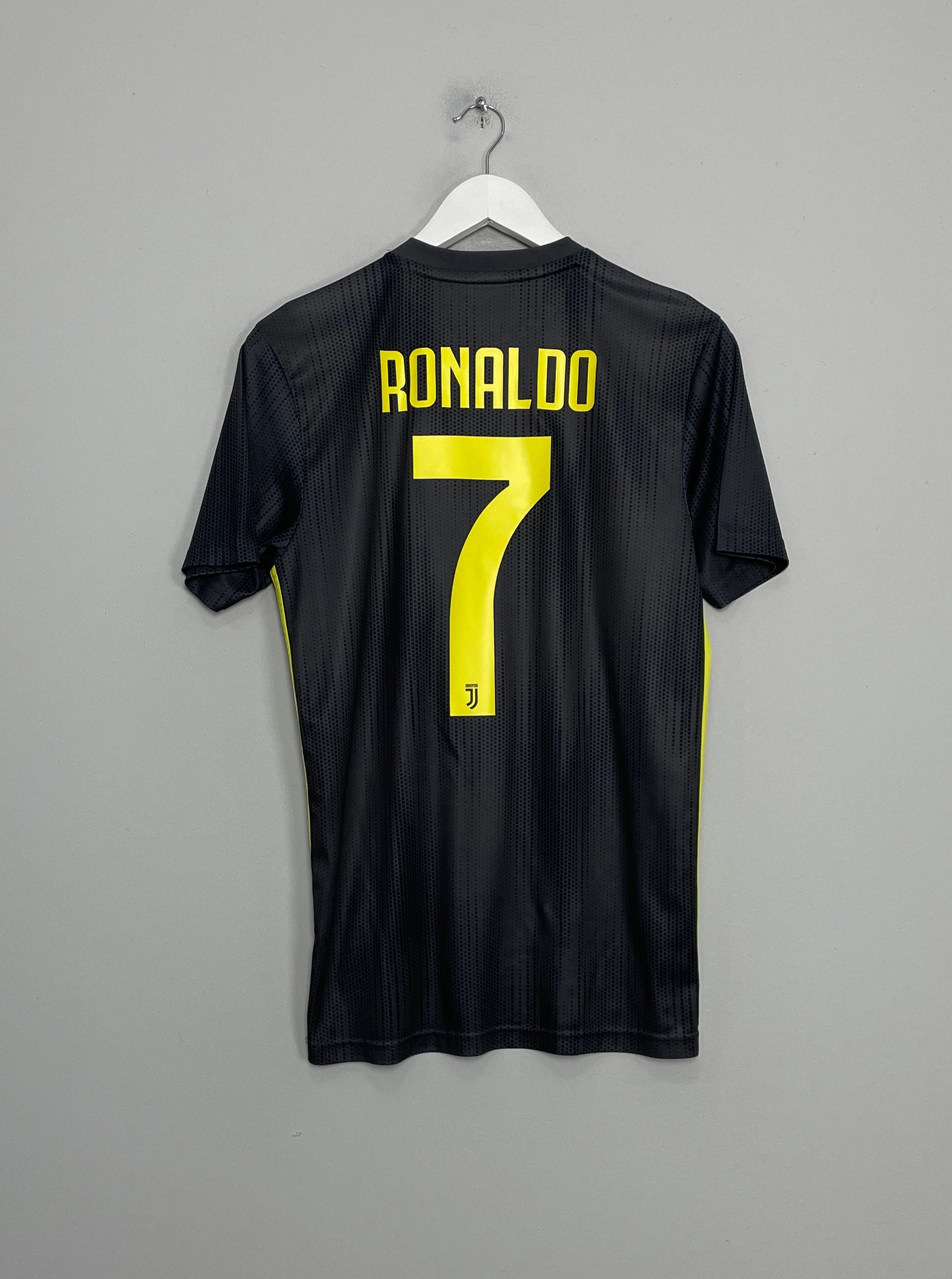 Heat Transfer Logos Multifunctional Performance Blend 2018/19 JUVENTUS RONALDO #7 THIRD SHIRT (S) ADIDAS