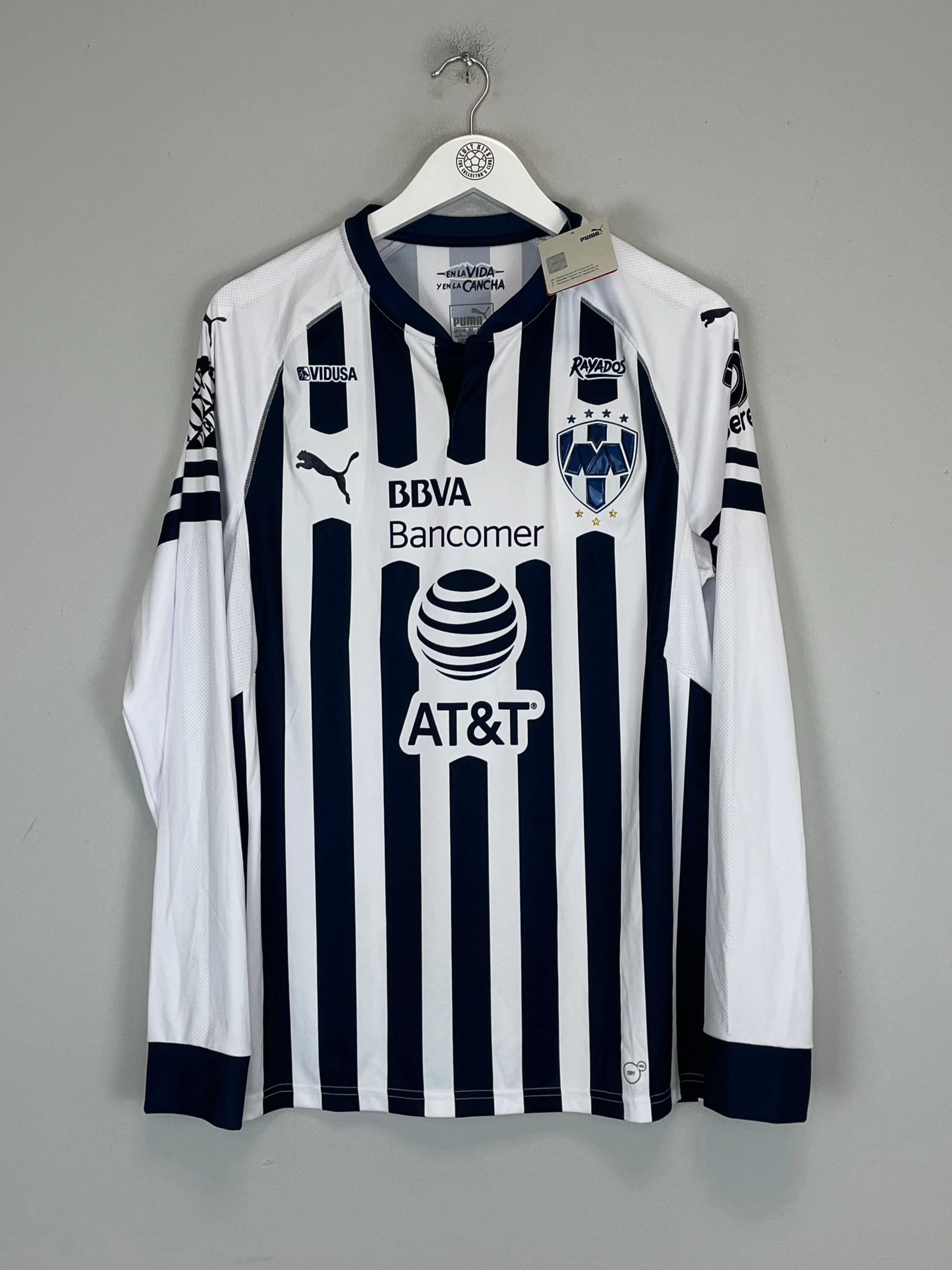 2018/19 Monterrey *BNWT* L/S Home Shirt (Multiple Sizes) Puma Flatlock stitching