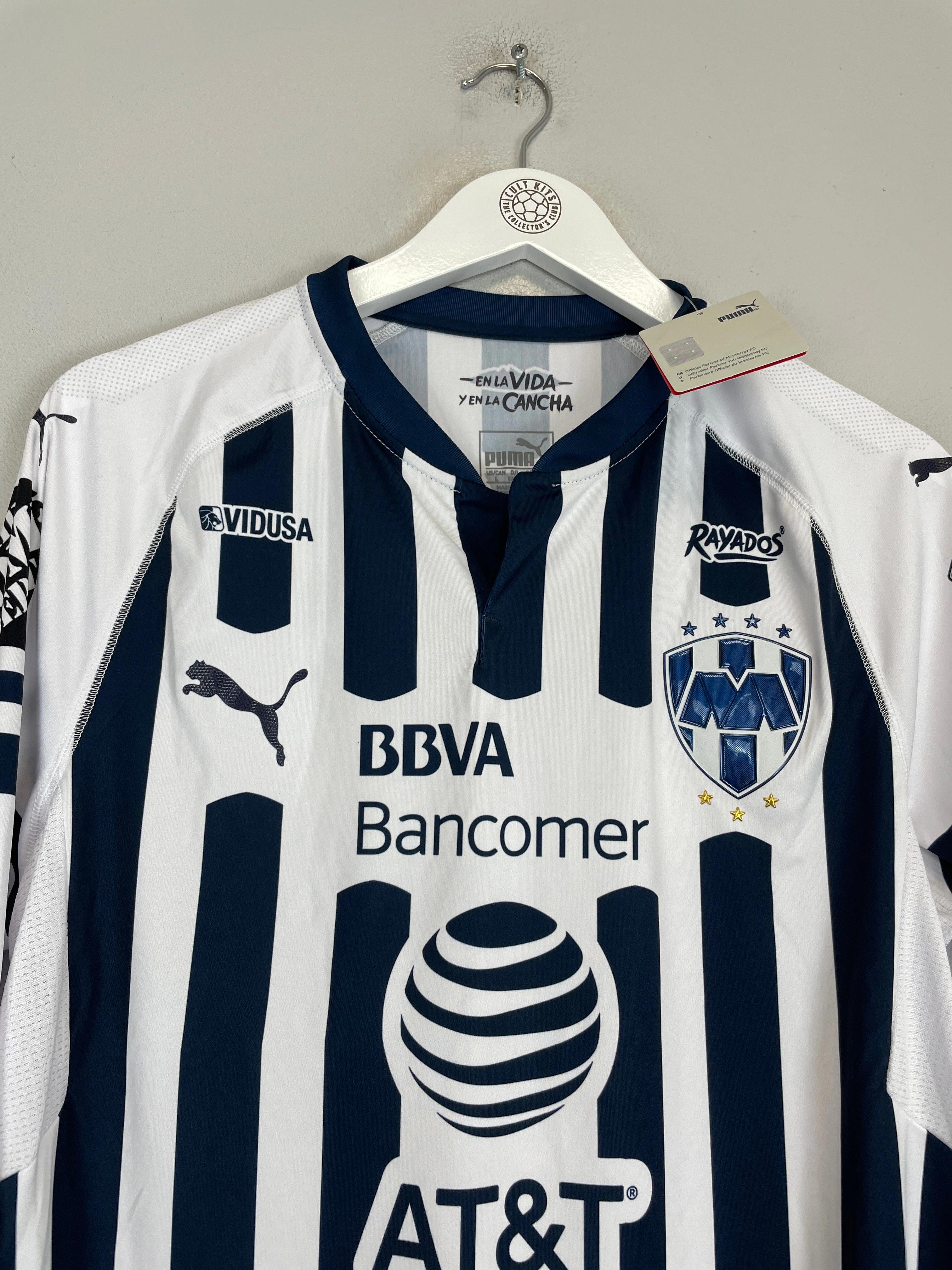 Stretch performance 2018/19 Monterrey *BNWT* L/S Home Shirt (Multiple Sizes) Puma