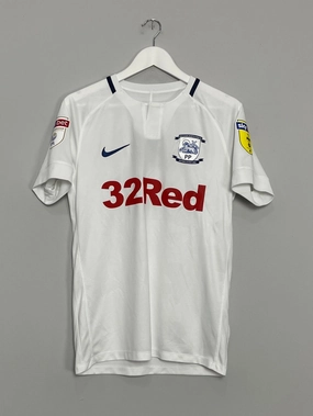 2018/19 PRESTON NORTH END DAVIES #6 *MATCH ISSUE* HOME SHIRT (M) NIKE Fade Resistant Finish