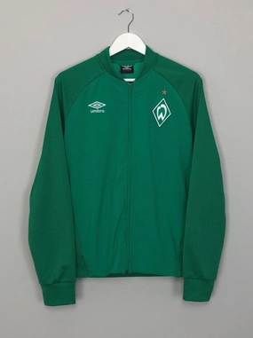 Daily Active 2018/19 WERDER BREMEN *MINT* UMBRO WALKOUT JACKET (M)