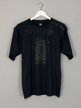 2018 FC TOKYO UMBRO BLACKOUT SHIRT (M) Slim Silhouette High Elasticity Cloth