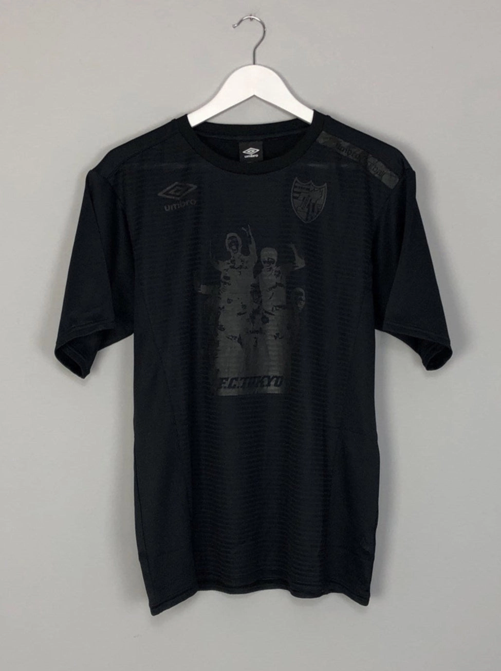 2018 FC TOKYO UMBRO BLACKOUT SHIRT (M) Slim Silhouette High Elasticity Cloth