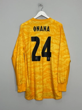 Stretchable Knit Material 2019/20 AJAX ONANA #24 GK SHIRT (L) ADIDAS