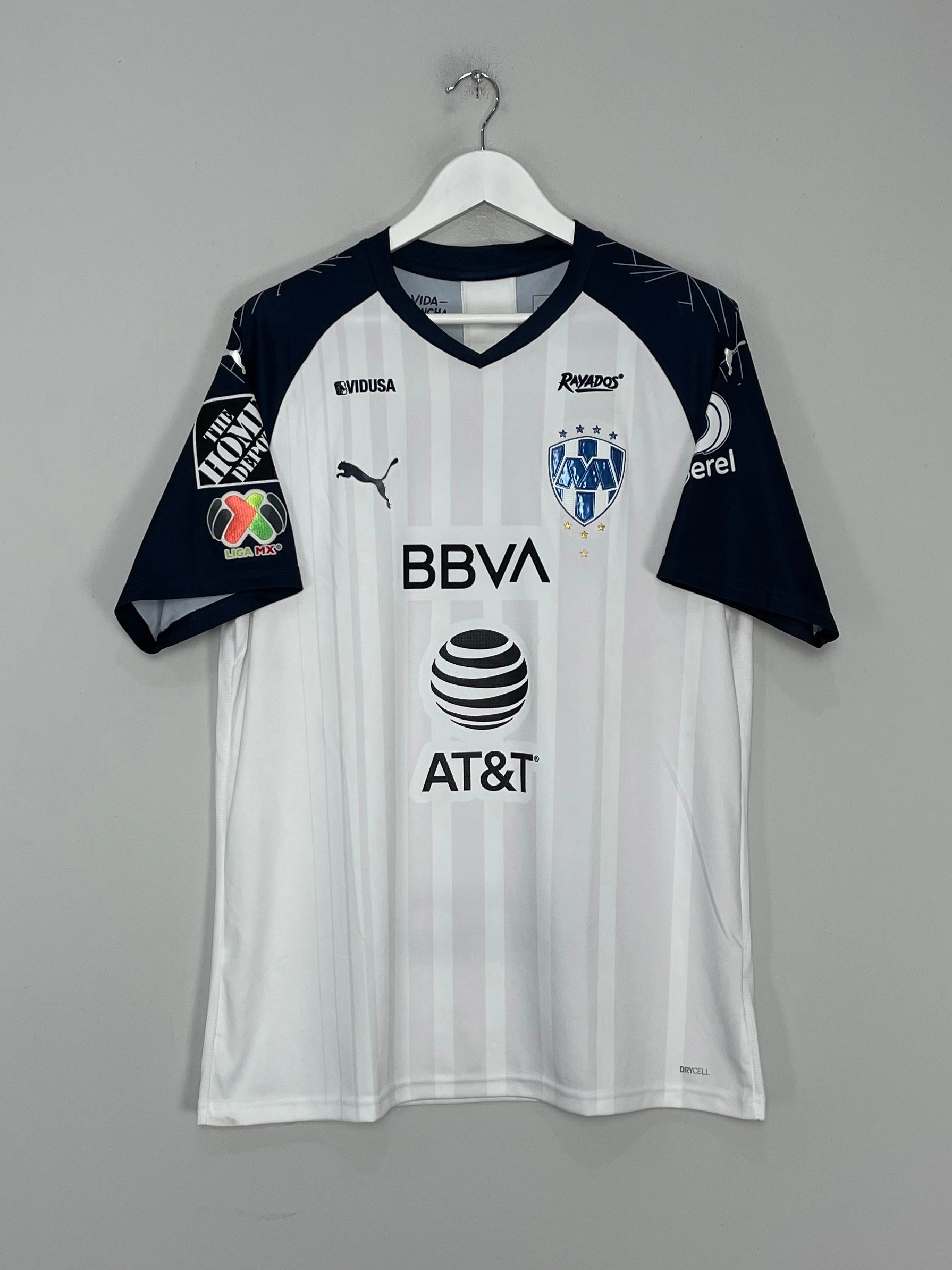2019/20 MONTERREY AWAY SHIRT (XL) PUMA Circular Knit Body Mapping