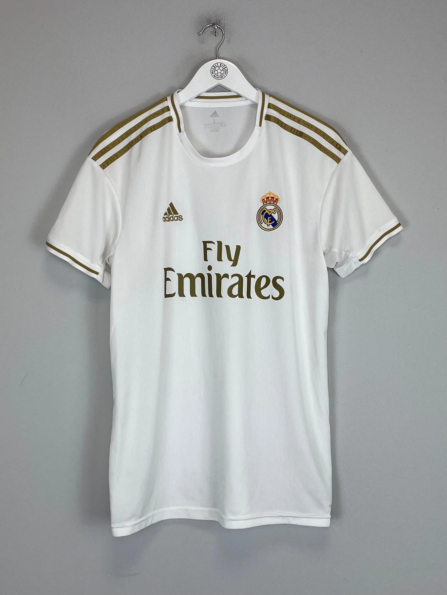Workout Layer 2019/20 REAL MADRID HOME SHIRT (L) ADIDAS