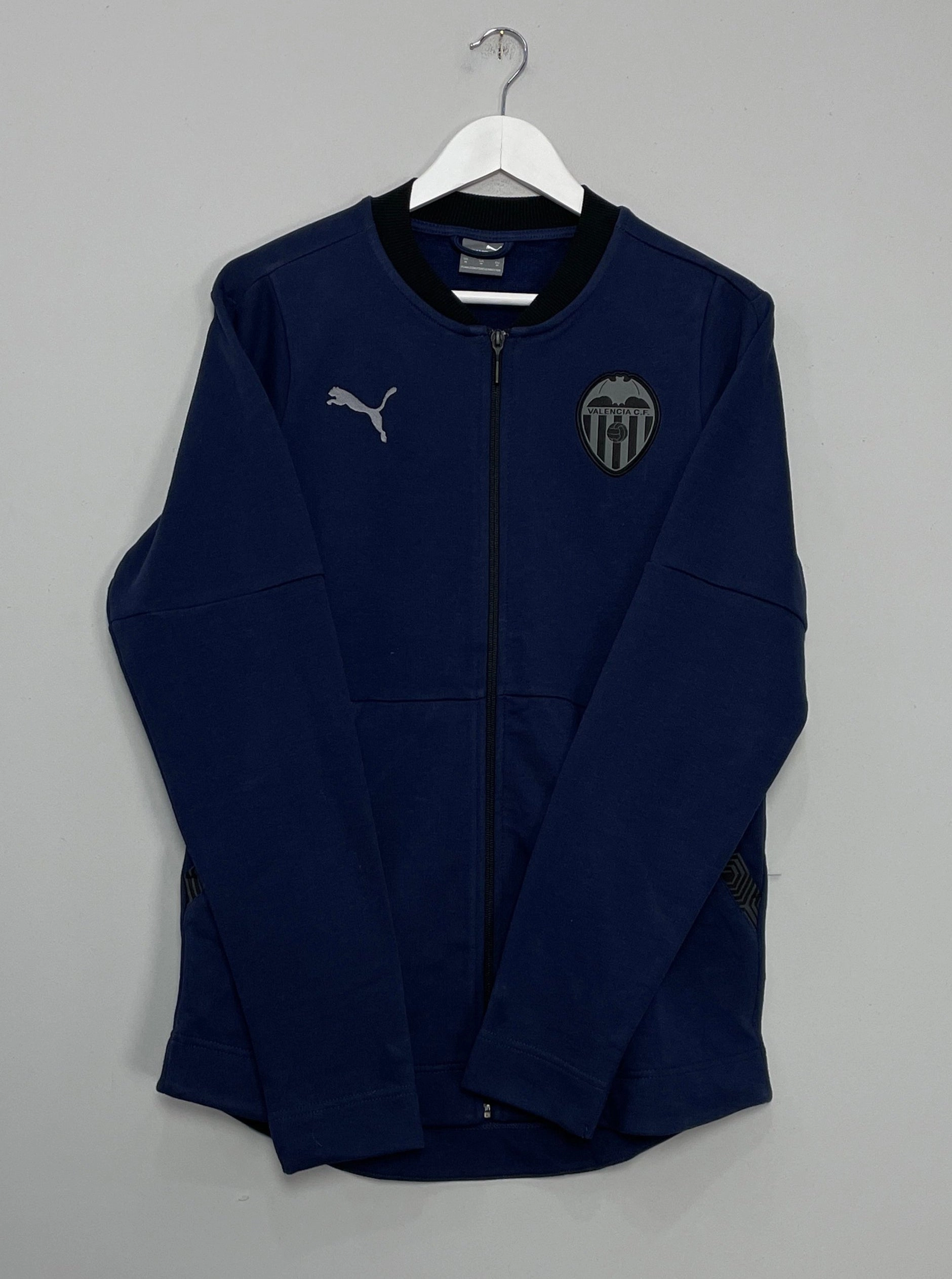 sporty wear Athletic Silicone Trim 2019/20 VALENCIA PRE MATCH TRAINING TOP (M) PUMA JACKET