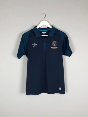 2019/20 WATERFORD FC UMBRO TRAINING POLO SHIRT (S) Impact Fit Bemberg Collar Finish