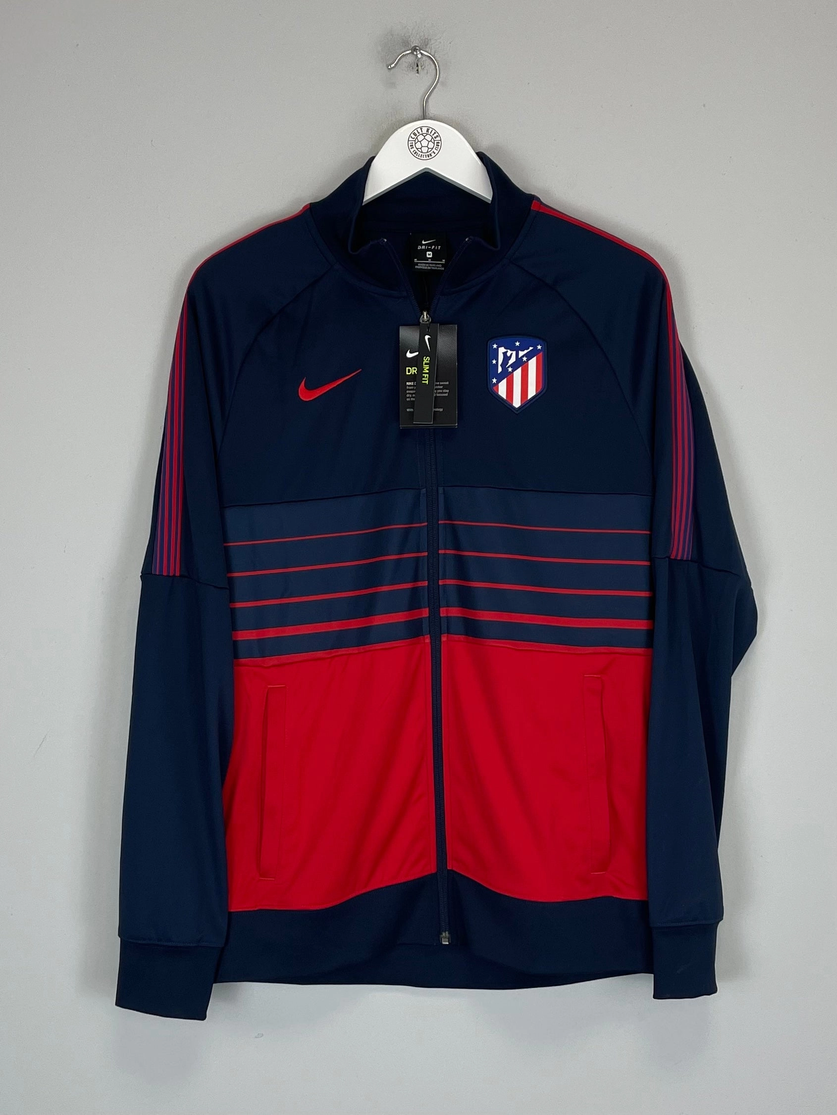 2020/21 ATLETICO MADRID *BNWT* TRACKSUIT TOP (M) NIKE Friction control