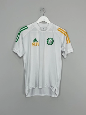 2020/21 CELTIC *STAFF ISSUE* TRAINING SHIRT (S) ADIDAS Modular Panel Layouts Fitness Mode