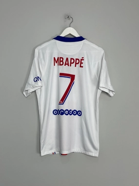 Comfort Layer Durable Material 2020/21 PSG MBAPPE #7 AWAY SHIRT (M) NIKE