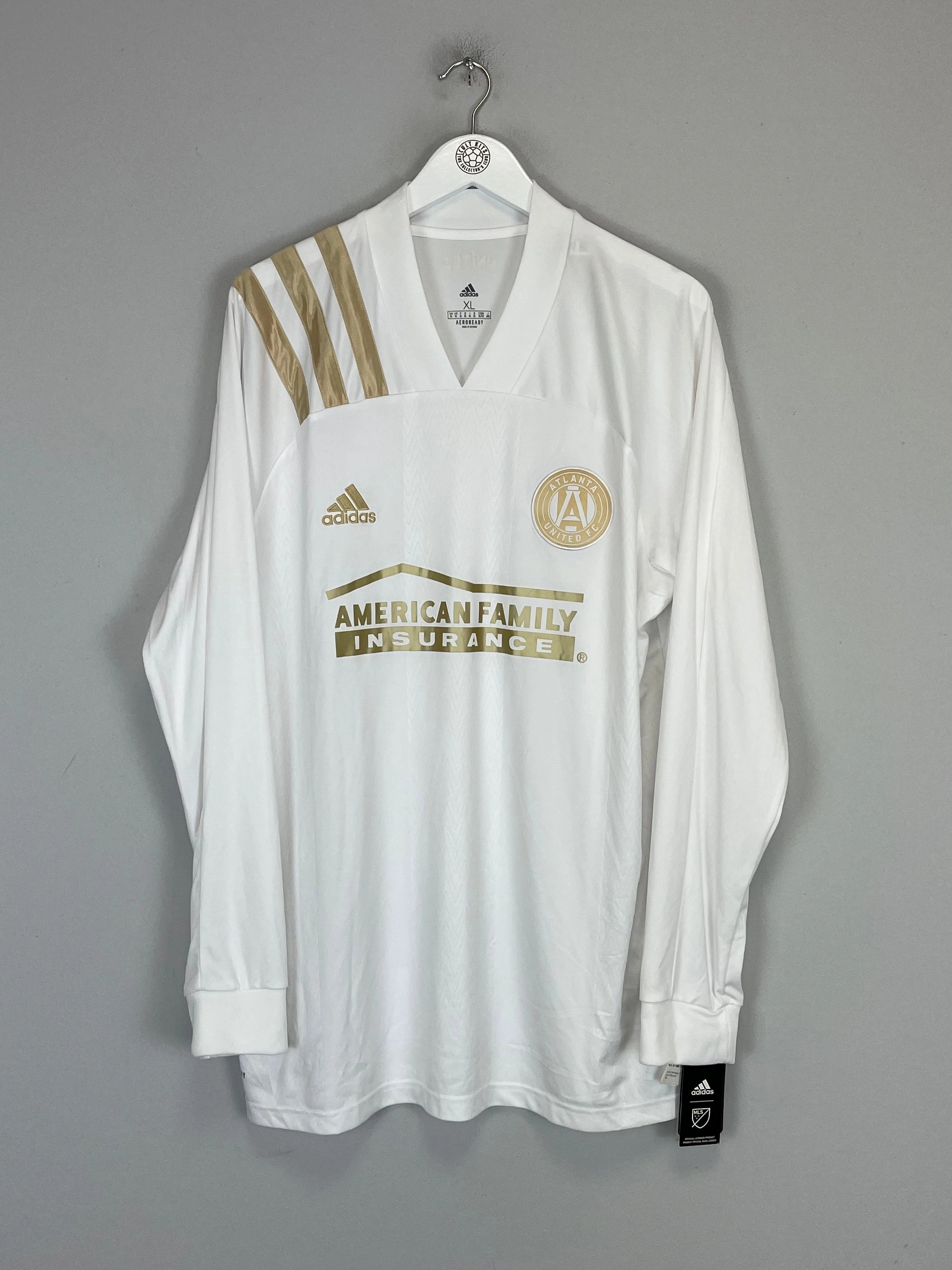 Strategic Ventilation Zones 2020 ATLANTA *BNWT* L/S AWAY SHIRT (XL) ADIDAS