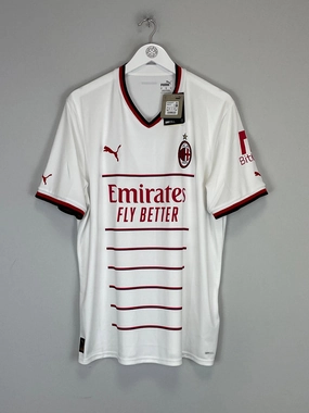 2022/23 AC MILAN *BNWT* AWAY SHIRT (XL) PUMA Advanced Sweat Wicking Flexible Neck Opening