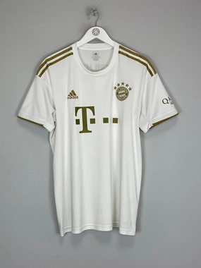2022/23 BAYERN MUNICH AWAY SHIRT (L) ADIDAS Cooling Core Technology