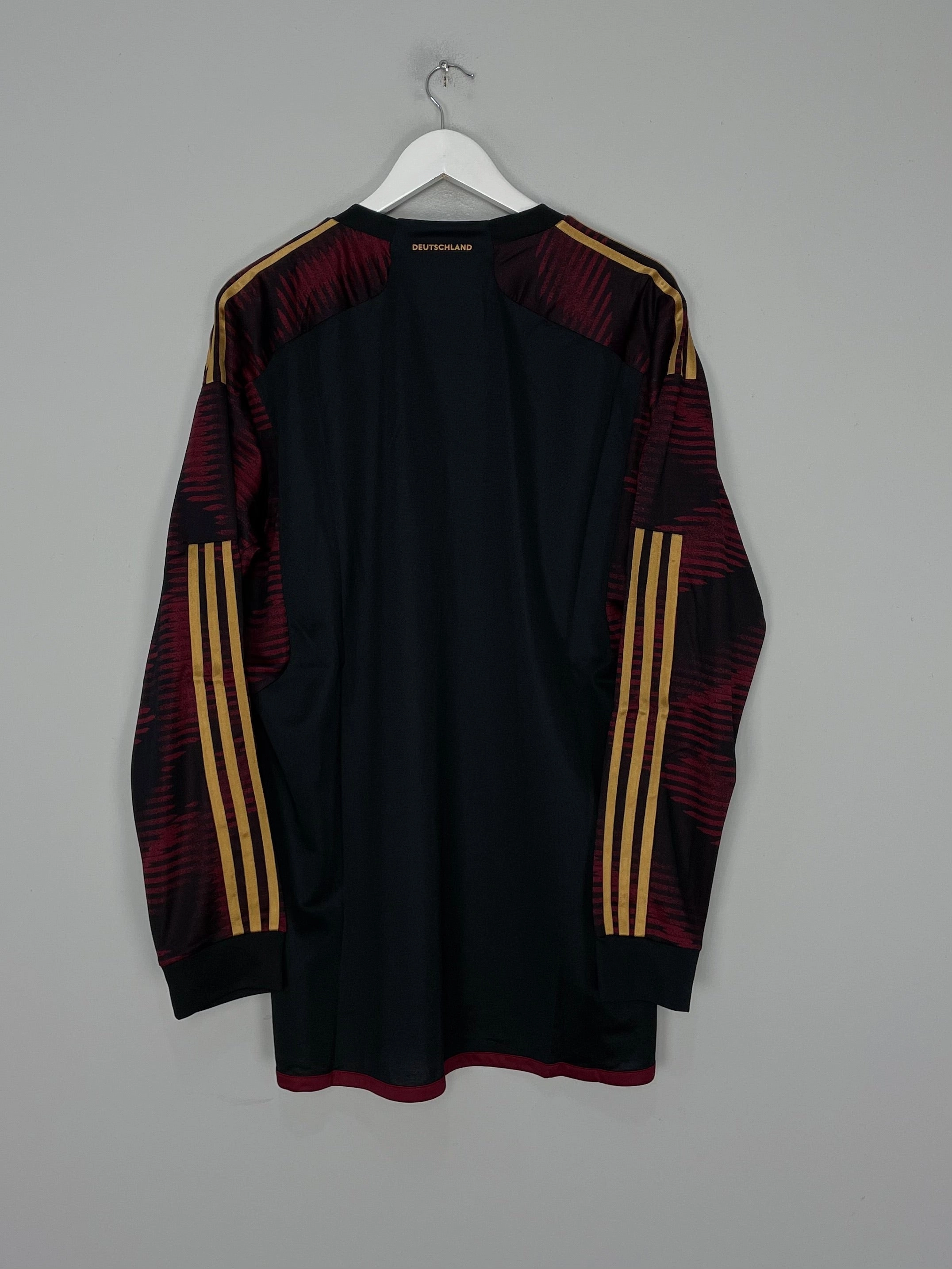 2022/23 Germany *BNWT* L/S Away Shirt (Multiple Sizes) Adidas Multiaxial Compression Zones