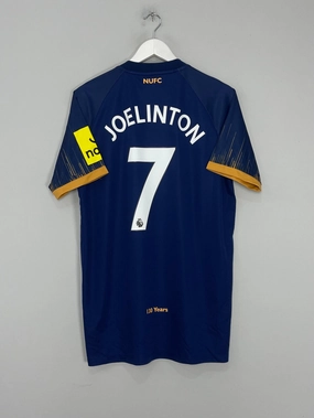 Soft Touch Material Sport Clip Compatible 2022/23 NEWCASTLE JOELINTON #7 AWAY SHIRT (L) CASTORE