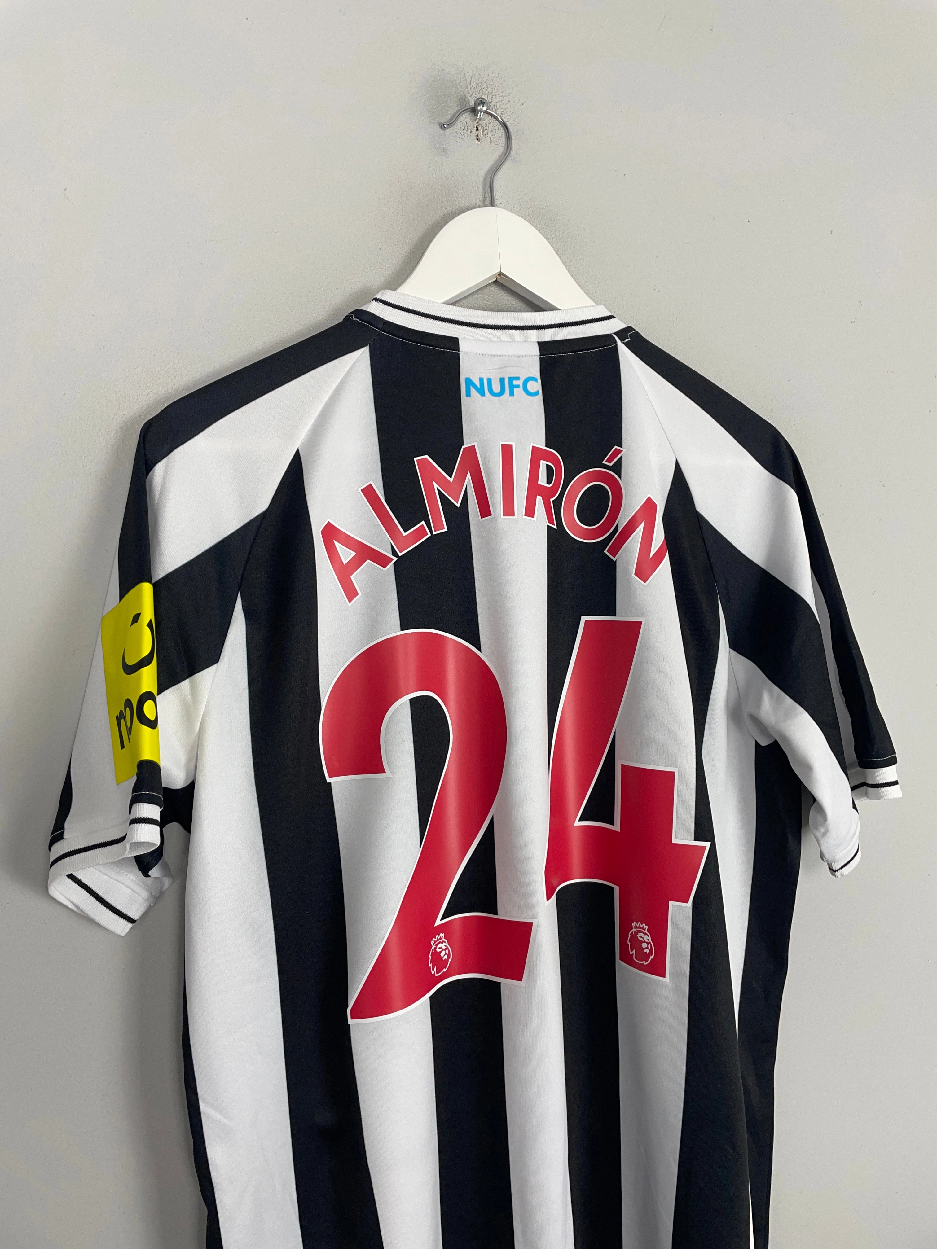 2022/23 Newcastle United Almiron #24 *BNWOT* Home Shirt (Multiple Sizes) Castore Low Profile Drop Shoulder